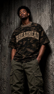 BREADHEAD Camo Boxy T-Shirt