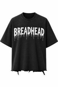 BREADHEAD DRIP RAW HEM T-Shirt