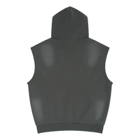 BREADHEAD Vintage Wash Fade Sleeveless Hoodie