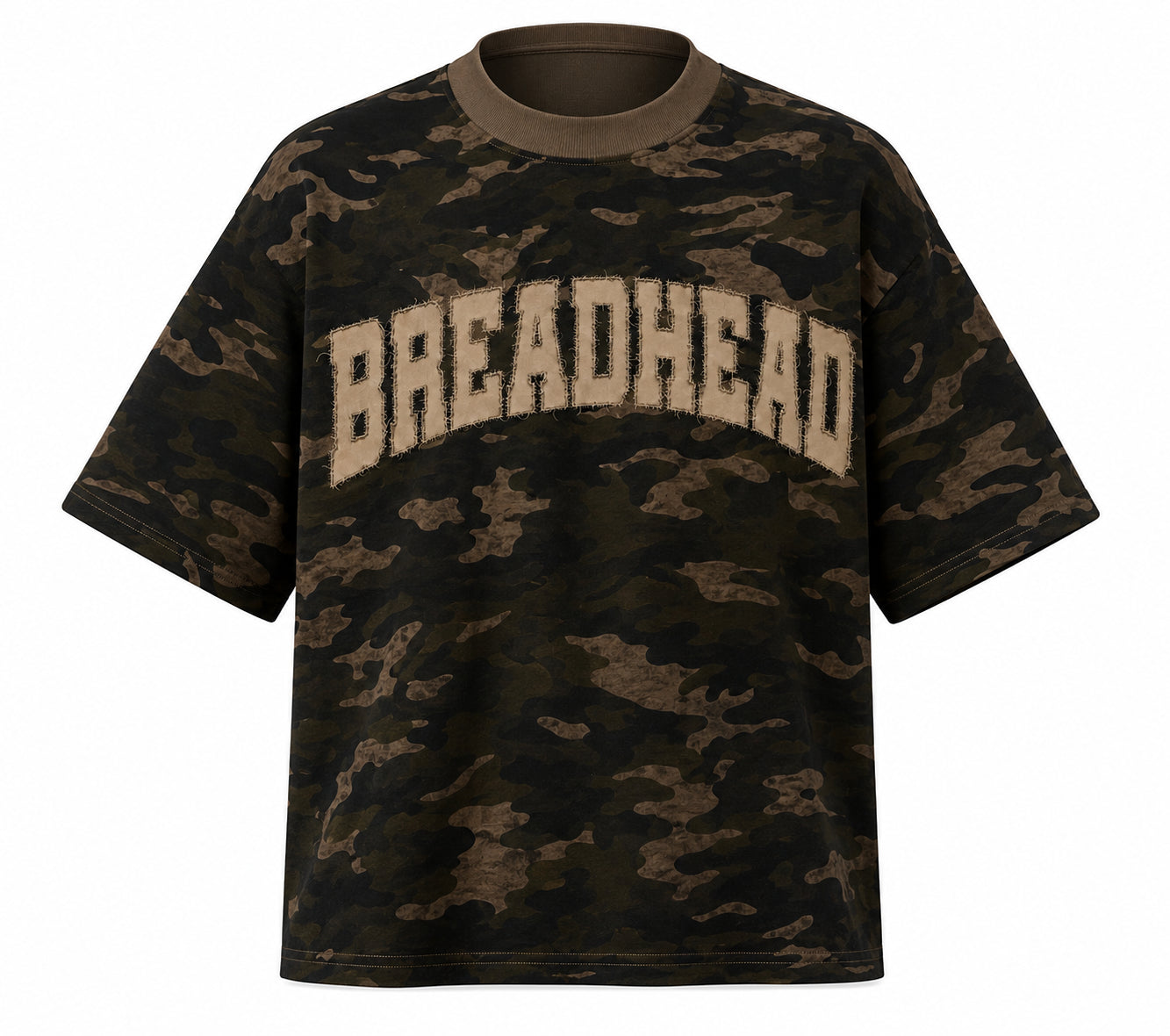BREADHEAD Camo Boxy T-Shirt