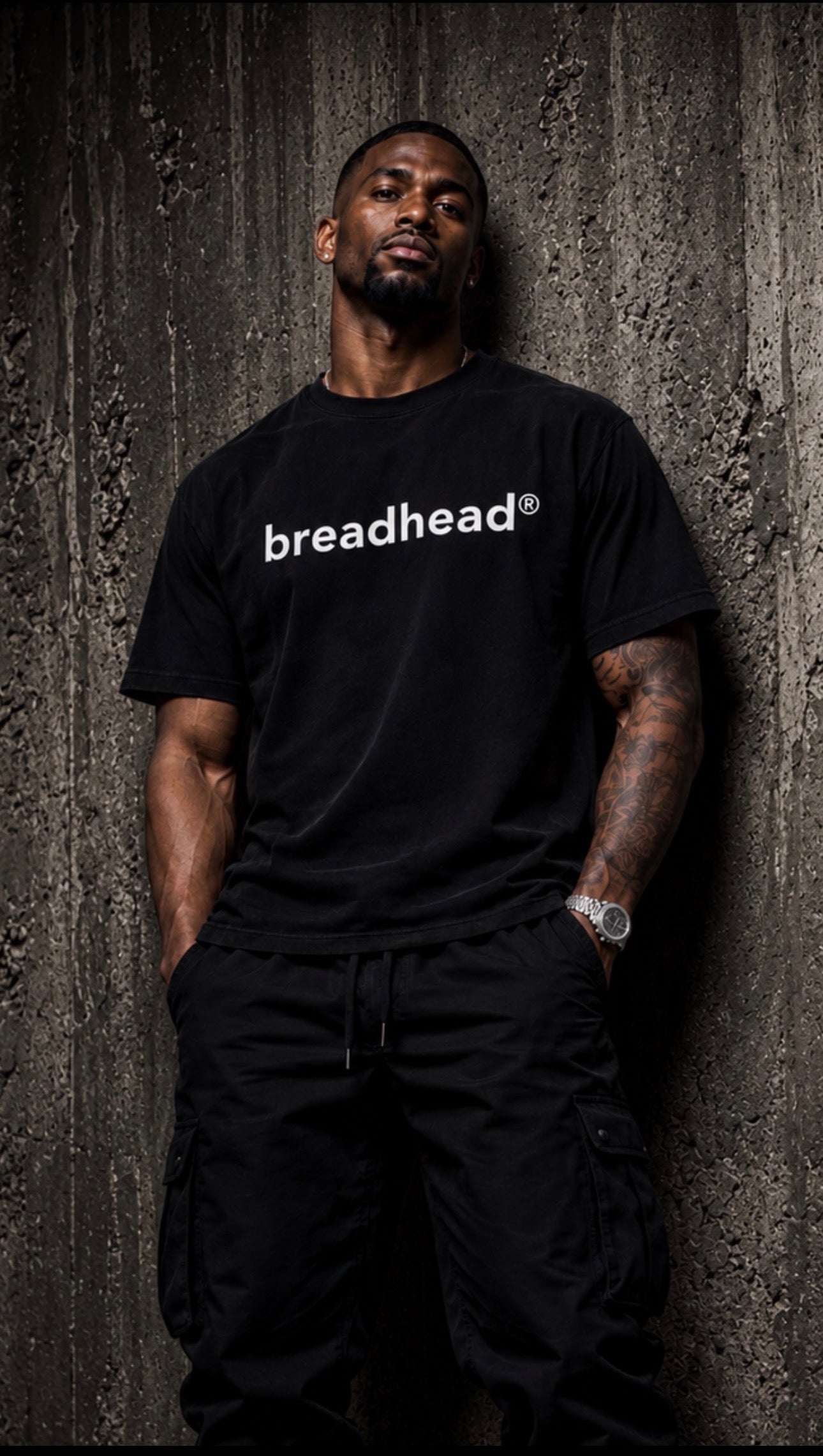 BREADHEAD lower case T-Shirt