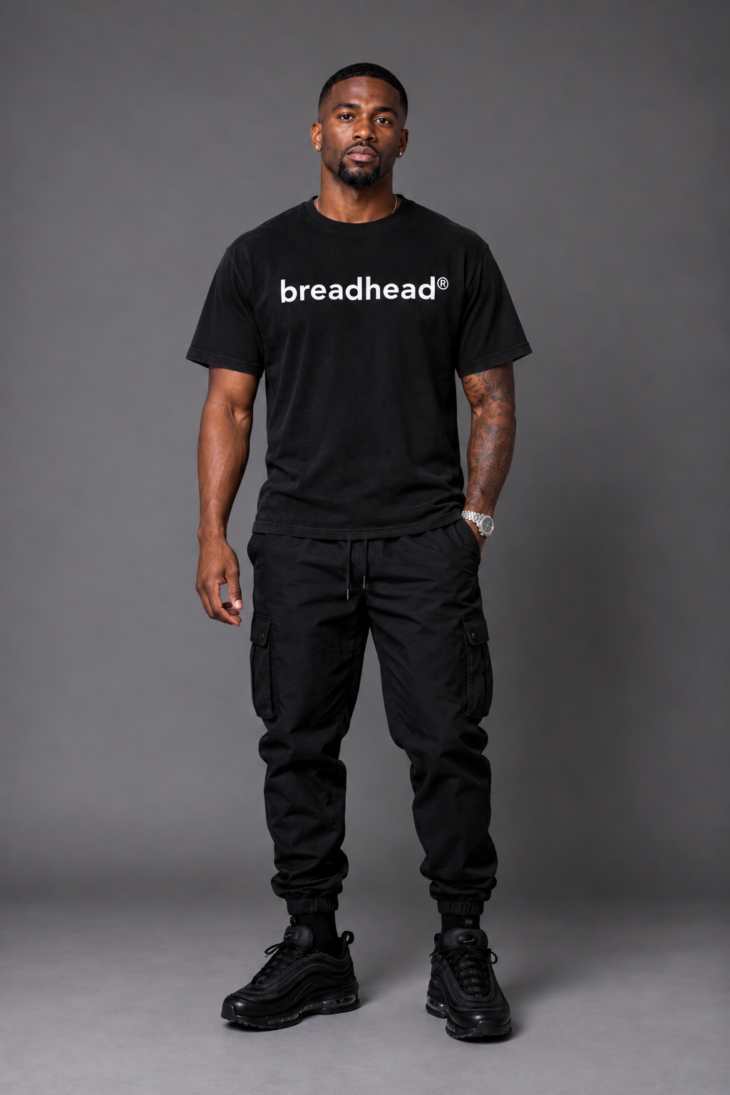 BREADHEAD lower case T-Shirt