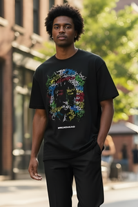 Abstract Jesus Tee (color)