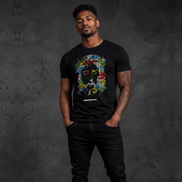 Abstract Jesus Tee (color)